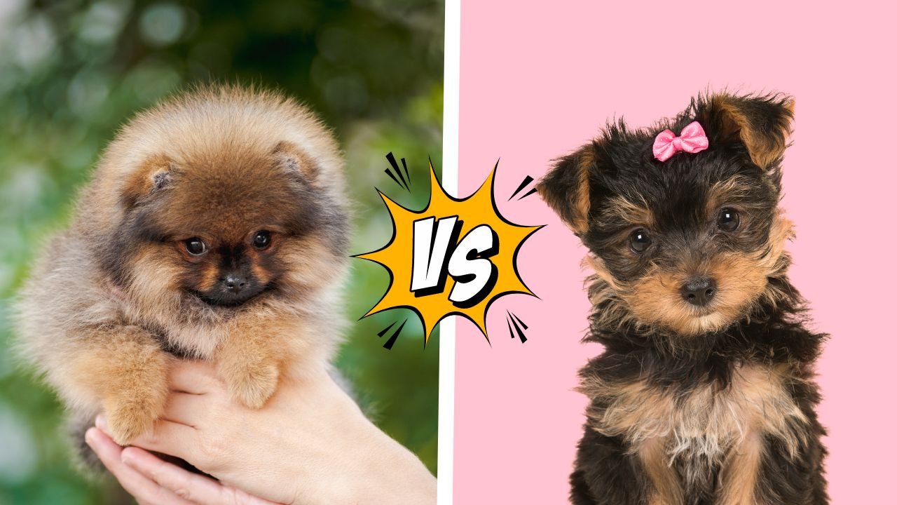 pomeranian vs yorkie