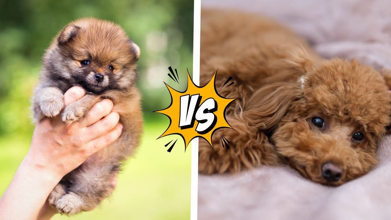 Pomeranian vs Toy Poodle